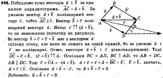 Вправа 948 геометрія 9 клас Істер 2017