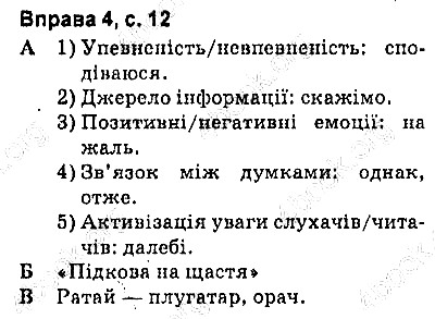 Сторінка 13 Вправа 4 українська мова 9 клас Авраменко 2017