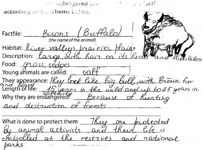 UNIT 3. WHAT’S YOUR KNOWLEDGE? Lesson 2. Nature and the Environment Завдання 13 англійська мова 9 клас робочий зошит Карпюк 2017