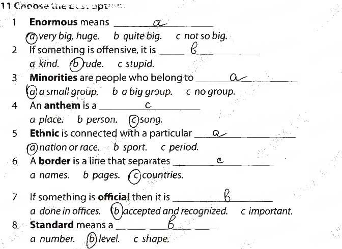 Unit 4. Why Not Take a Closer Look? Lesson 1. The UK Today Завдання 10 англійська мова 9 клас робочий зошит Карпюк 2017