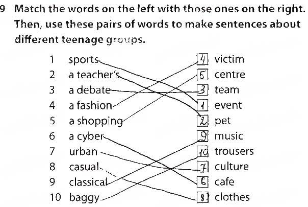 UNIT 1. WHO ARE YOU? Lesson 2. Teen Generation Завдання 9 англійська мова 9 клас робочий зошит Карпюк 2017