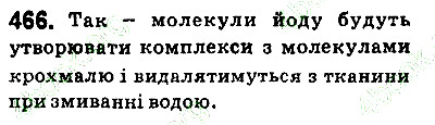 Вправа 466 хімія 9 клас Григорович 2017