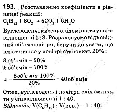 Вправа 193 хімія 9 клас Попель Крикля 2017