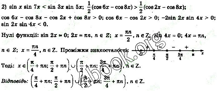 Вправа 27.12 (2) алгебра 10 клас Нелін 2018