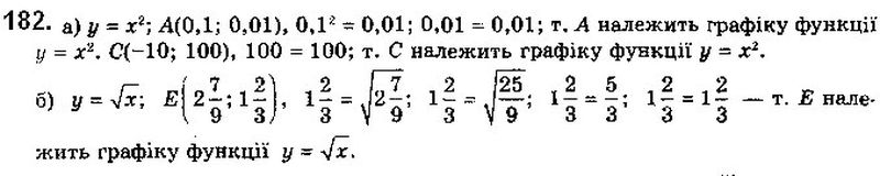 Вправа 182 математика 10 клас Бевз 2018