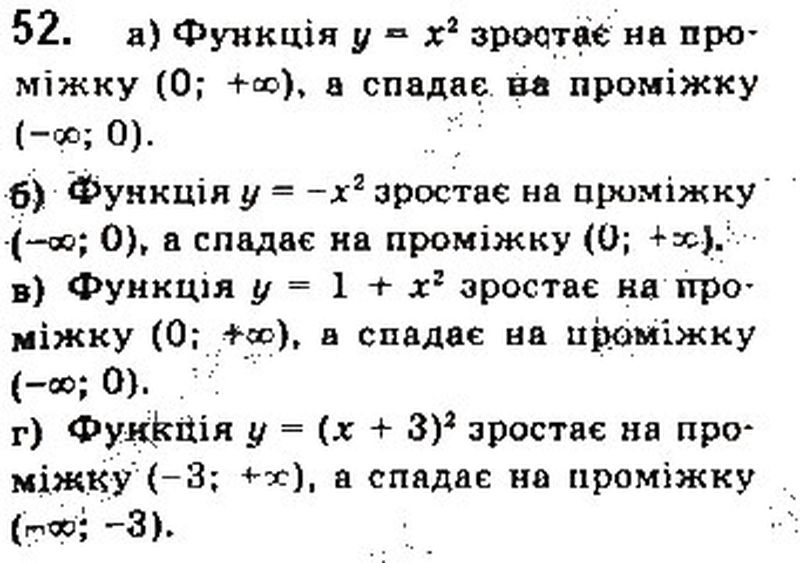 Вправа 52 математика 10 клас Бевз 2018
