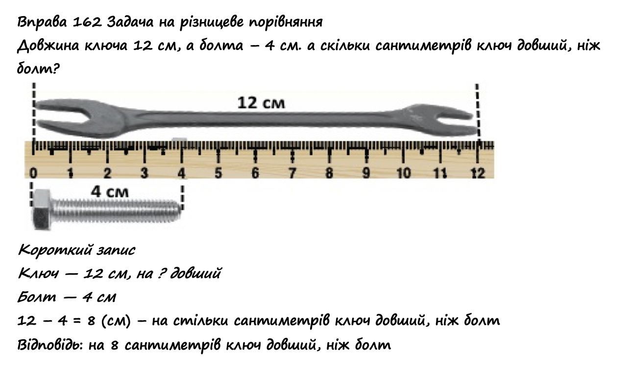 Вправа 162 математика 2 клас Листопад НУШ 2019