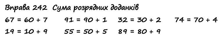 Вправа 241 математика 2 клас Листопад НУШ 2019