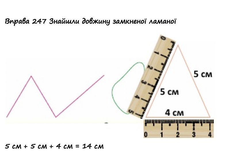 Вправа 246 математика 2 клас Листопад НУШ 2019