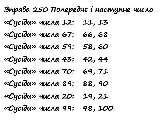 Вправа 249 математика 2 клас Листопад НУШ 2019
