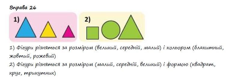 Вправа 26 математика 2 клас Листопад НУШ 2019