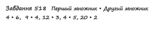 Вправа 518 математика 2 клас Листопад НУШ 2019