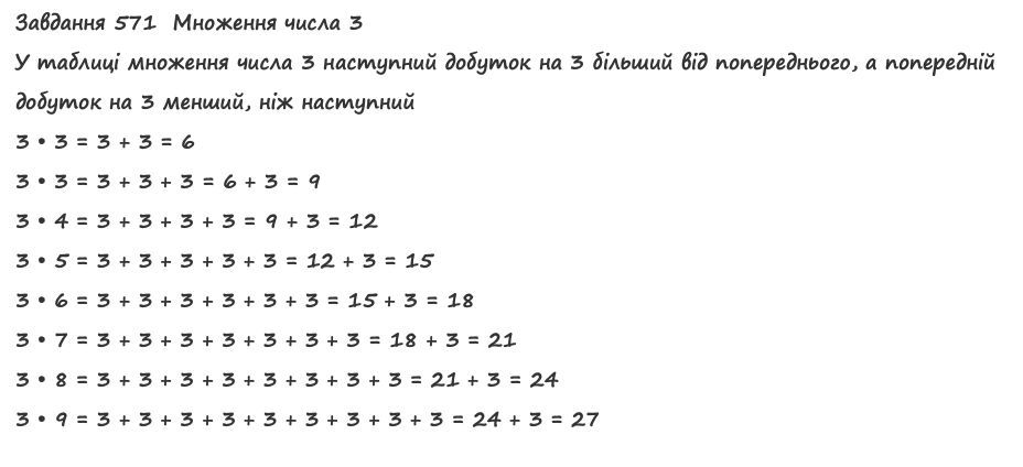 Вправа 571 математика 2 клас Листопад НУШ 2019