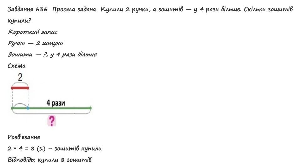 Вправа 636 математика 2 клас Листопад НУШ 2019