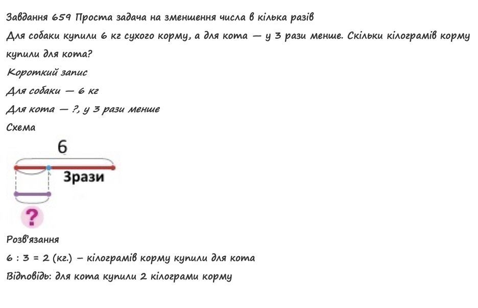 Вправа 659 математика 2 клас Листопад НУШ 2019