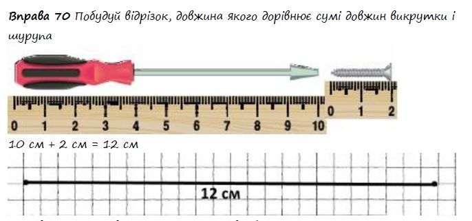 Вправа 70 математика 2 клас Листопад НУШ 2019