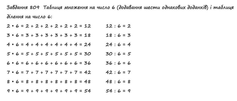 Вправа 809 математика 2 клас Листопад НУШ 2019
