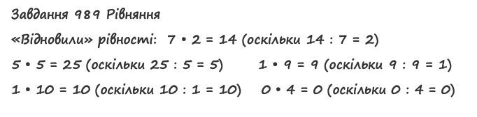 Вправа 989 математика 2 клас Листопад НУШ 2019