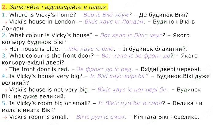 Сторінка 32 Вправа 2 англійська мова 4 клас Карпюк НУШ 2021