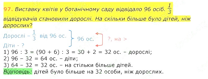 Вправа 97 Частина 1 математика 4 клас Лишенко НУШ 2021