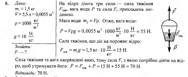 Вправа 20 Завдання 6 фізика 7 клас Бар’яхтар Довгий Божинова 2020