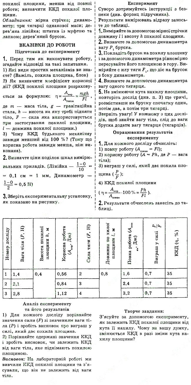 Лабораторна робота №12 фізика 7 клас Бар’яхтар Довгий Божинова 2020