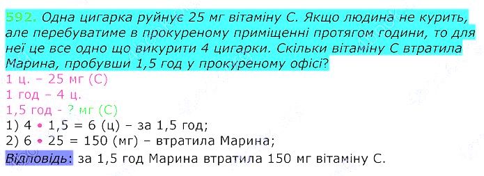 Вправа 592 алгебра 8 клас Істер 2021