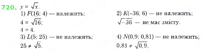 Вправа 720 алгебра 8 клас Істер 2021