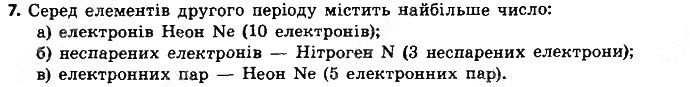 Вправа 7 § 13. Розподіл електронів в електронній оболонці атомів хімія 8 клас Григорович 2016
