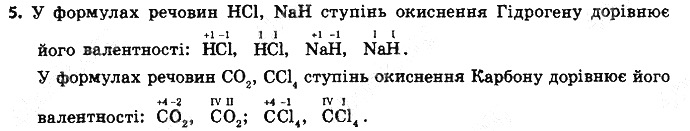 Вправа 5 § 21. Ступінь окиснення елементів хімія 8 клас Григорович 2016