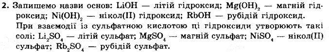 Вправа 2 § 33. Хімічні властивості лугів хімія 8 клас Григорович 2016